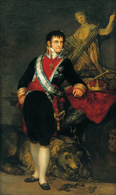 Retrato de Fernando VII Francisco de Goya